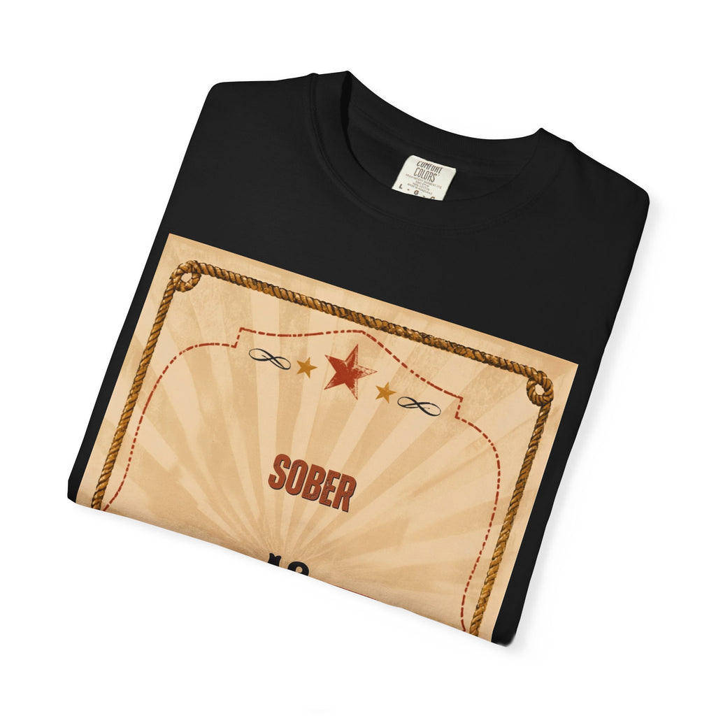 Sober As Sh_t Vintage Poster T-Shirt