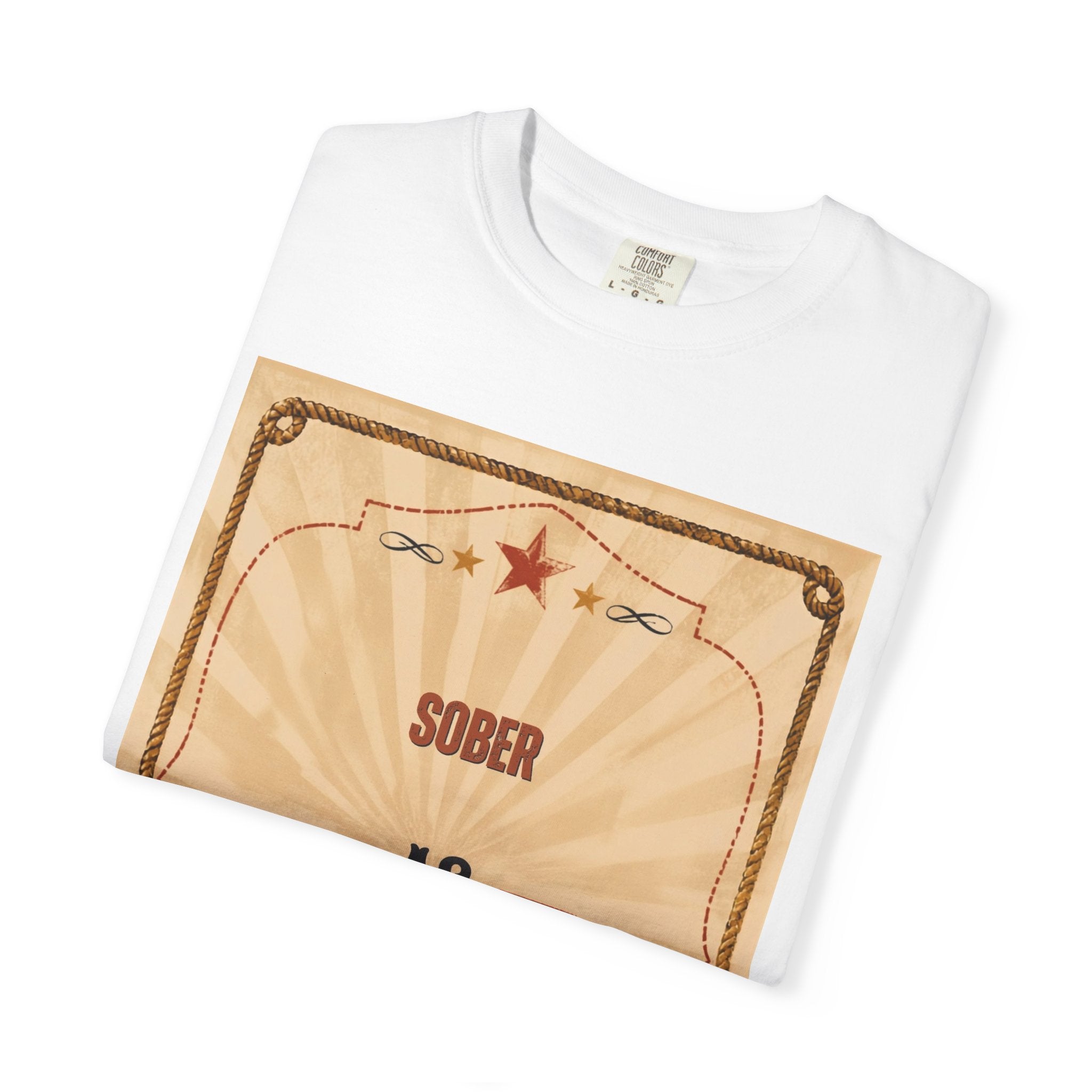 Sober As Sh_t Vintage Poster T-Shirt