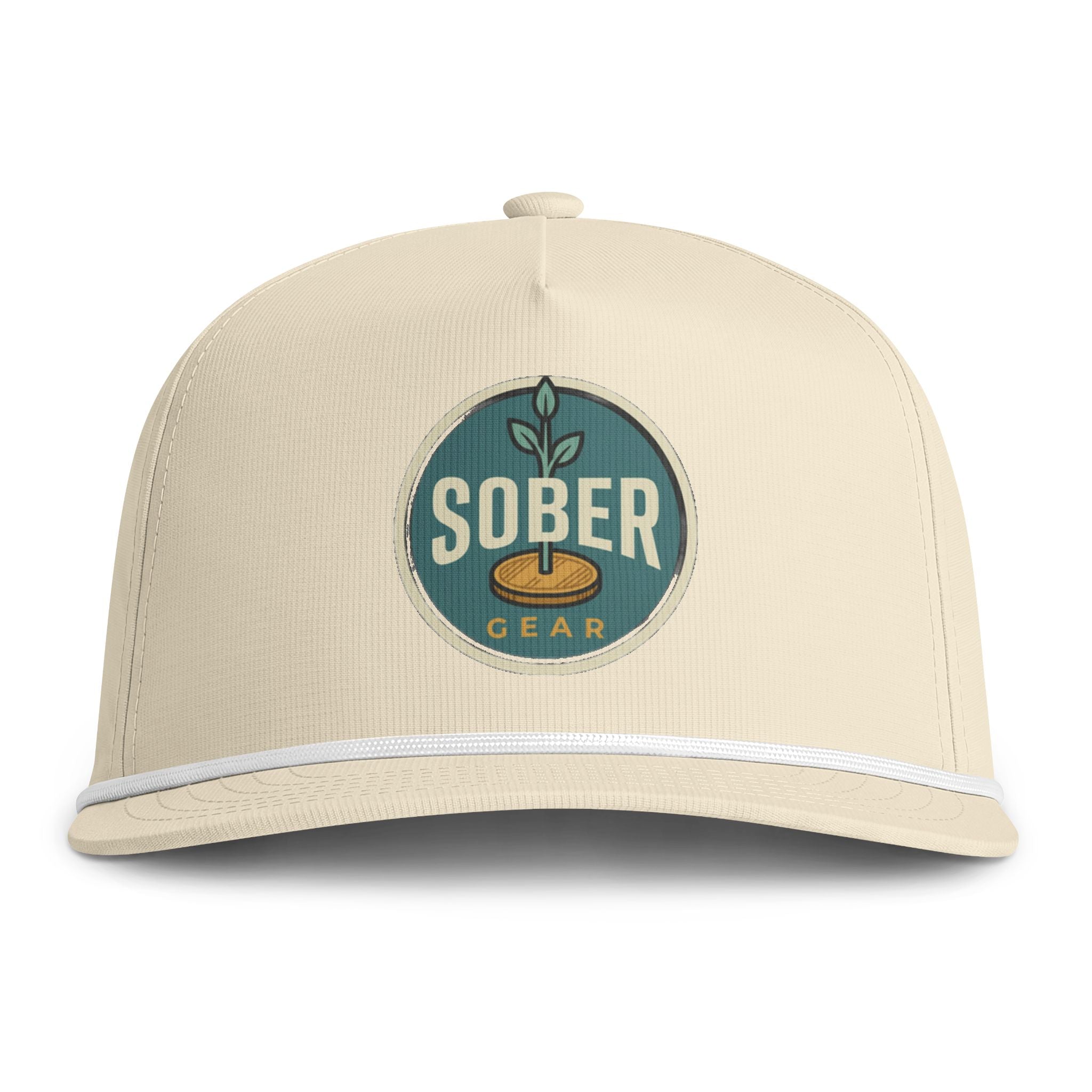 Sober Gear Rope Cap — Retro Patch Snapback