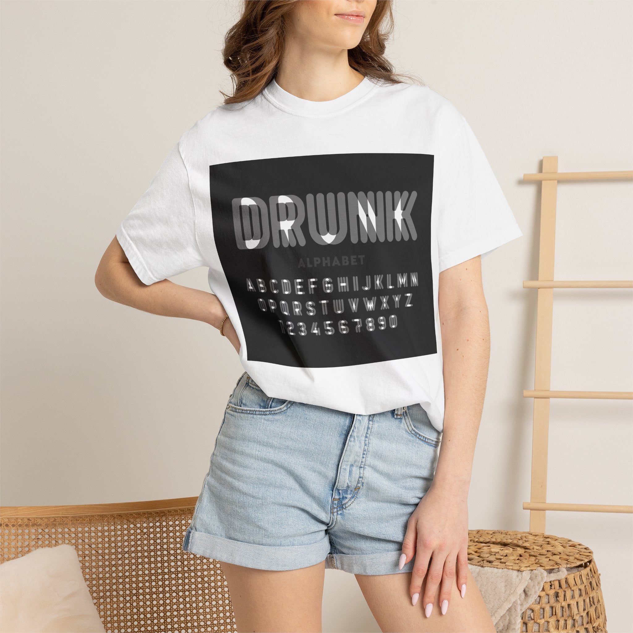 Drunk / Sober Gear Graphic T-Shirt | Bold Recovery Streetwear