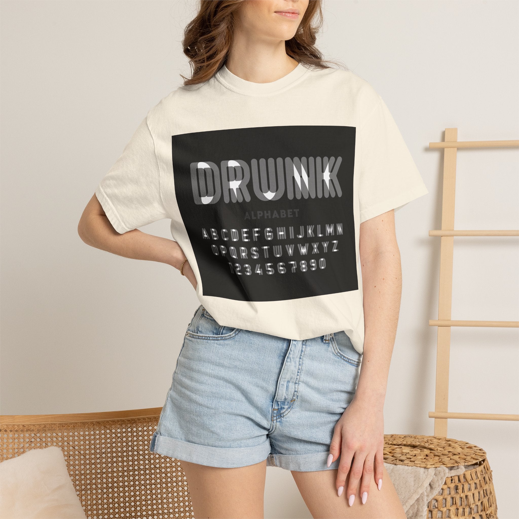 Drunk / Sober Gear Graphic T-Shirt | Bold Recovery Streetwear