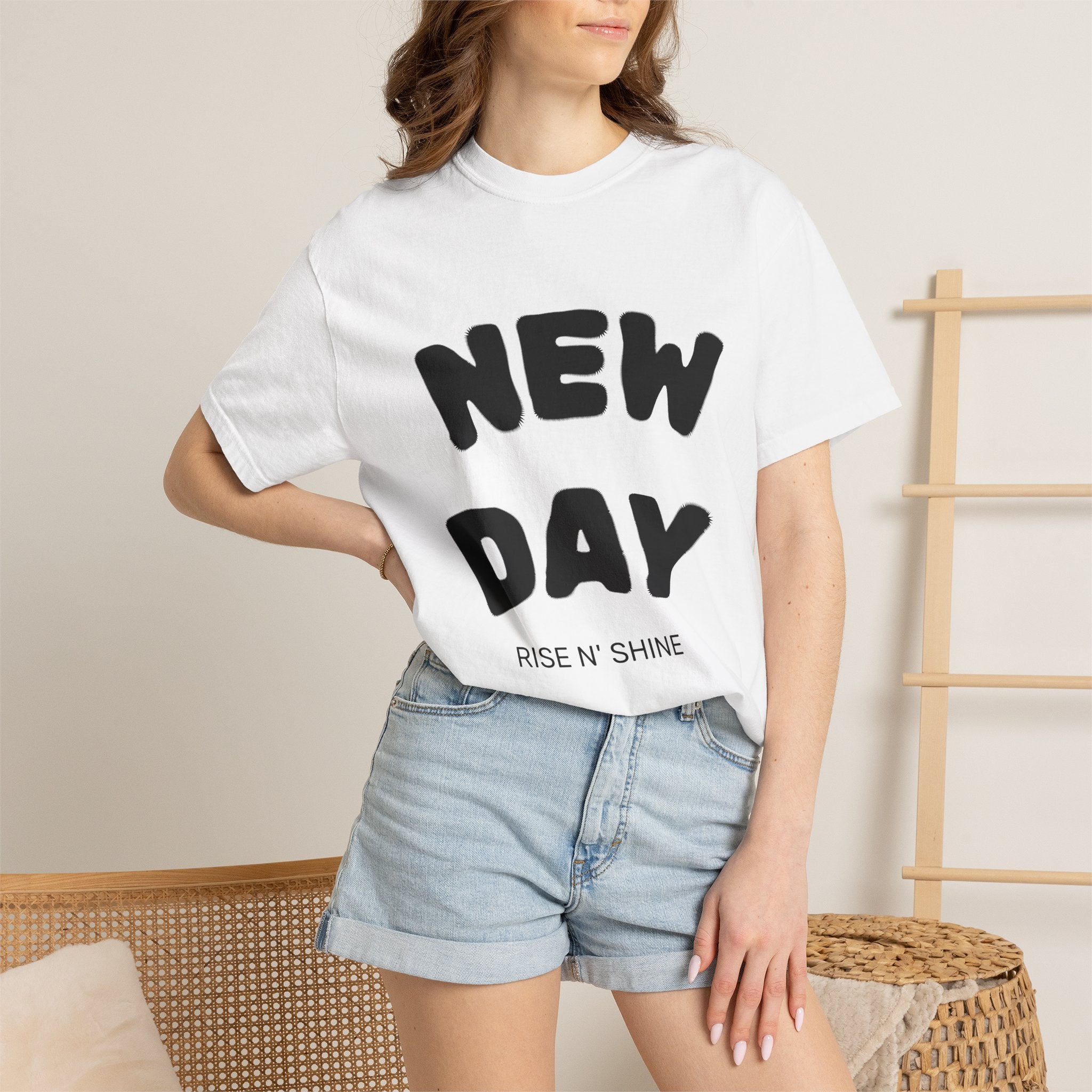 New Day Garment-Dyed T-Shirt | Sobriety Apparel | Sober Gear