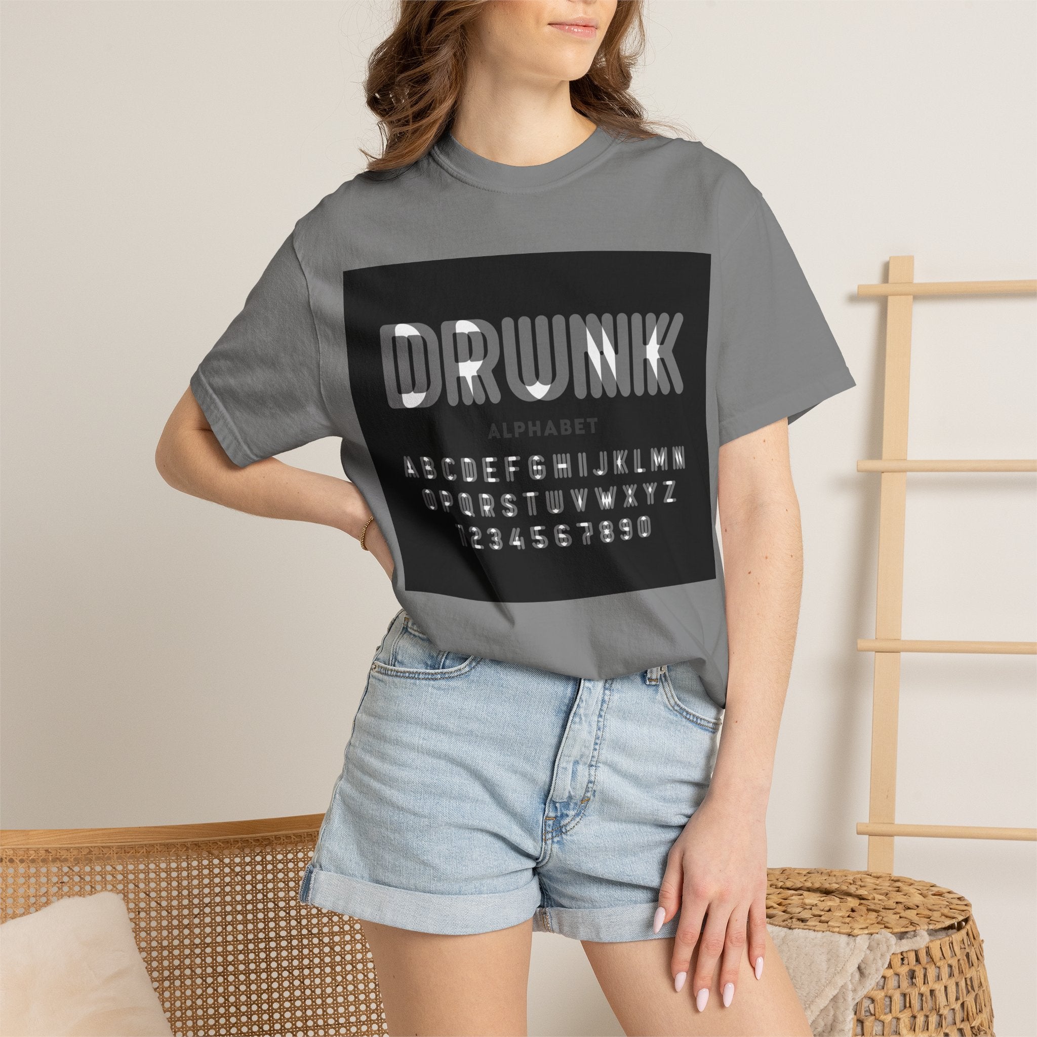 Drunk / Sober Gear Graphic T-Shirt | Bold Recovery Streetwear