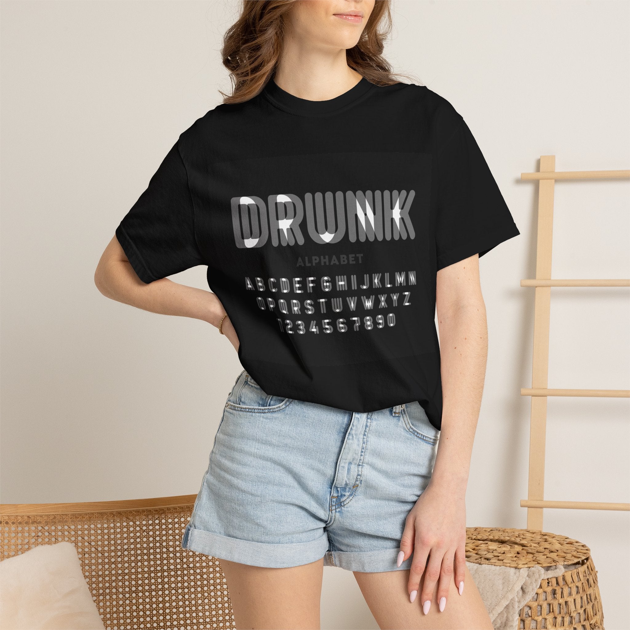Drunk / Sober Gear Graphic T-Shirt | Bold Recovery Streetwear