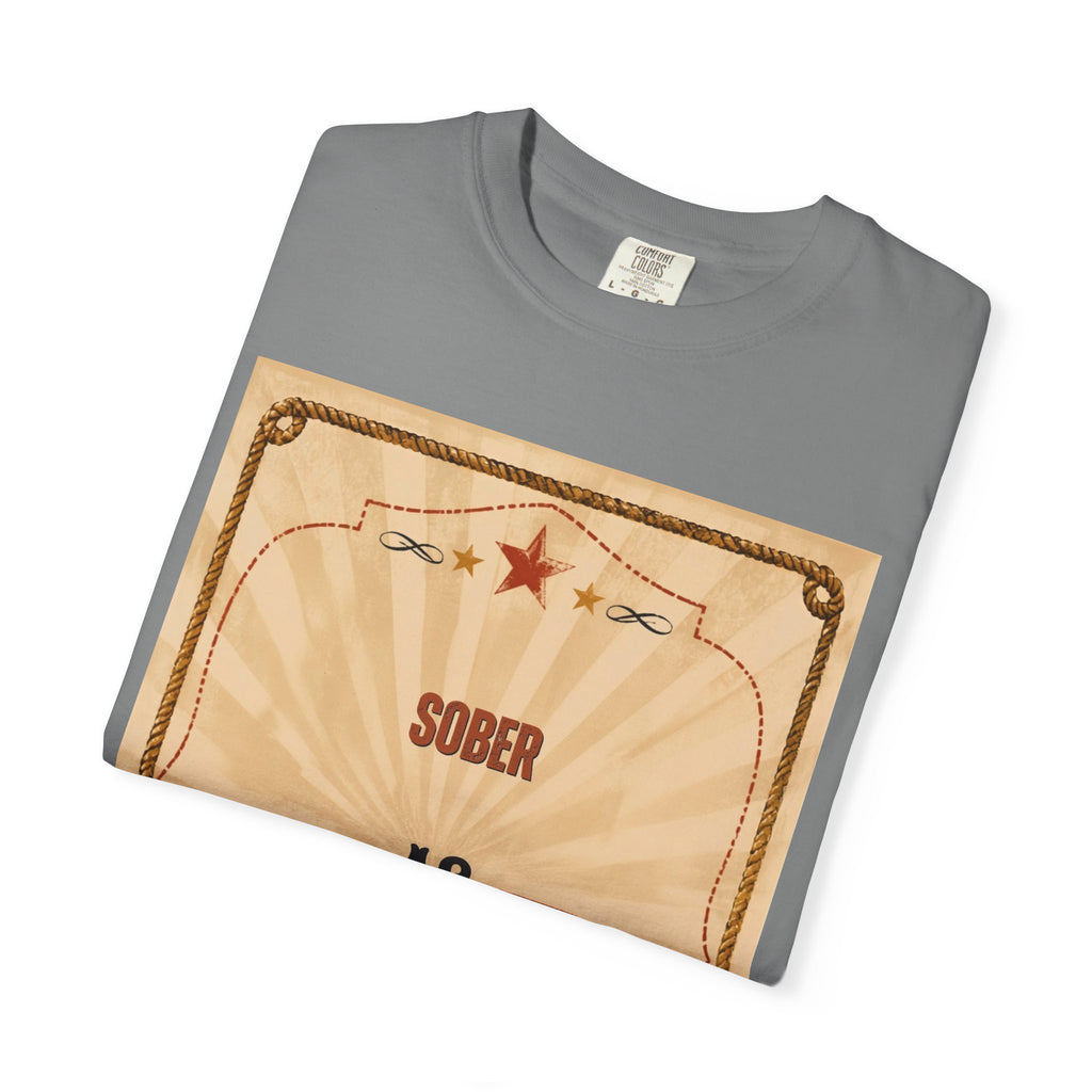 Sober As Sh_t Vintage Poster T-Shirt