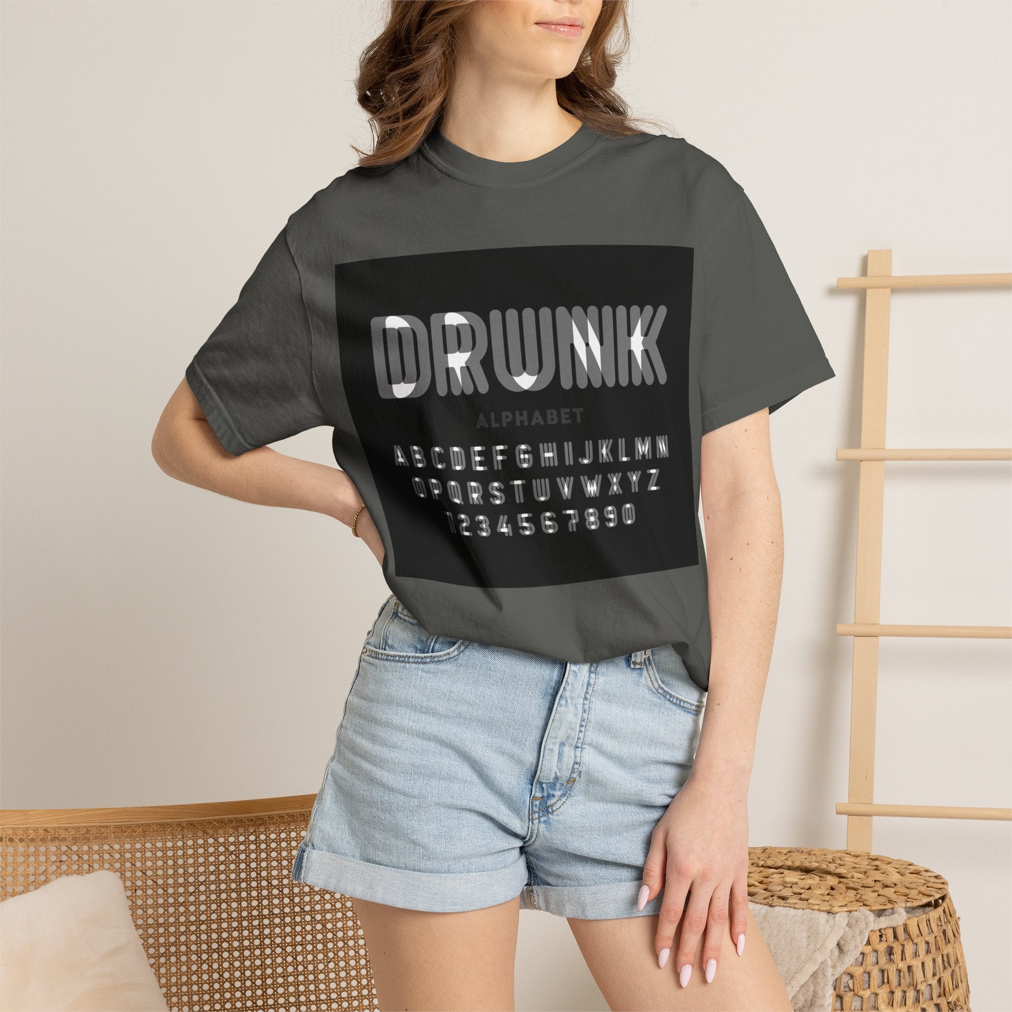 Drunk / Sober Gear Graphic T-Shirt | Bold Recovery Streetwear