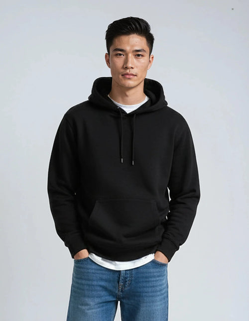 Heavyweight pullover hoodie — premium streetwear-inspired sobriety apparel by Sober Gear